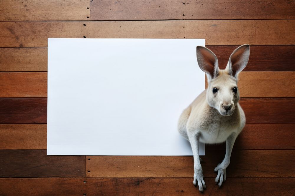 Kangaroo kangaroo animal mammal. AI generated Image by rawpixel.