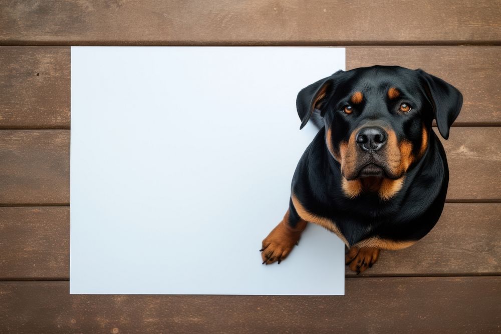 Rottweiler rottweiler animal mammal. AI generated Image by rawpixel.