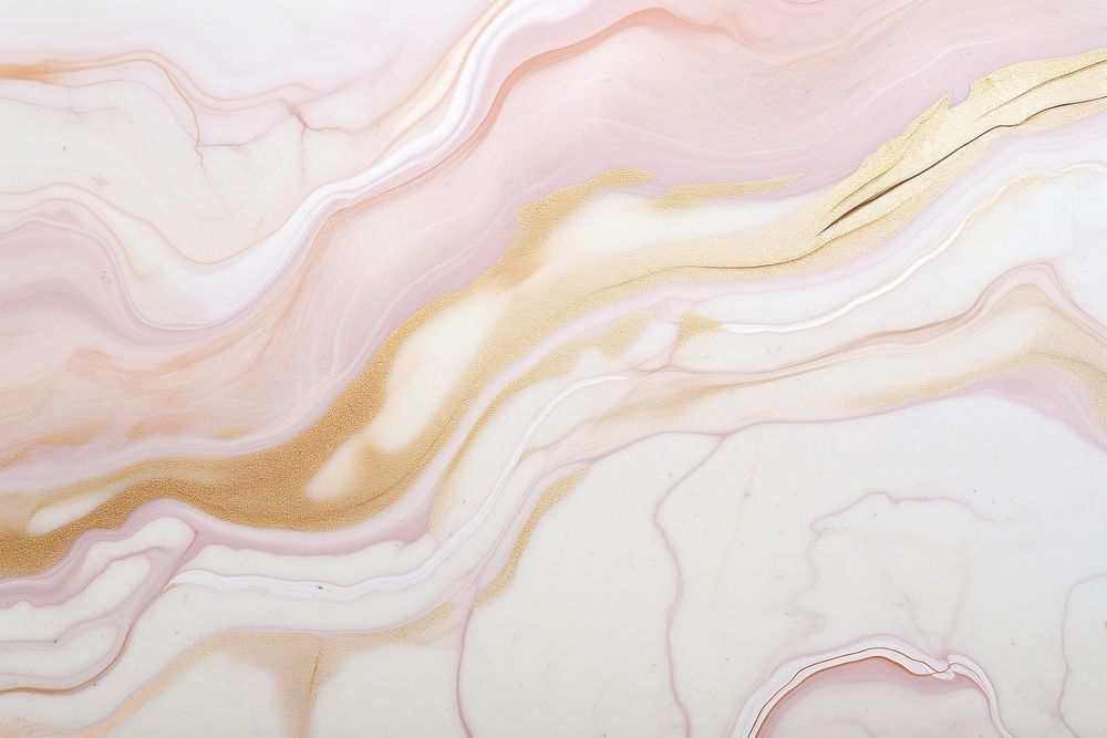 White with pastal pink and gold marble curve line. AI generated Image by rawpixel.