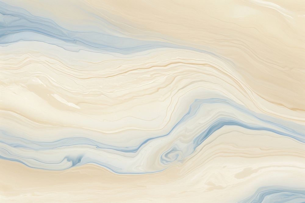 Beige background with pastal blue and cream backgrounds marble curve. AI generated Image by rawpixel.