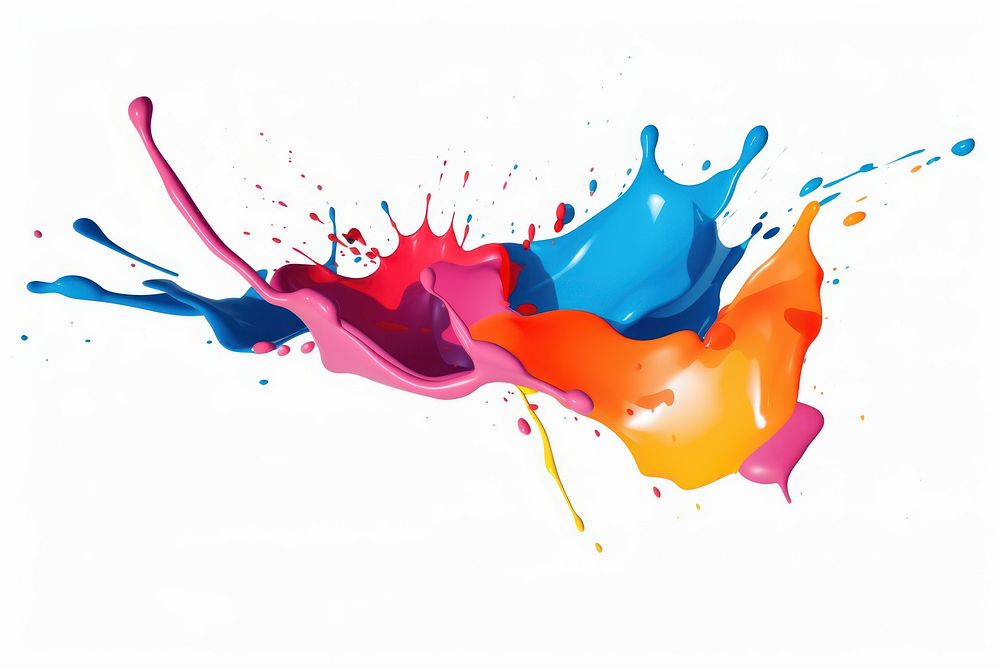 Paint backgrounds painting cartoon. AI generated Image by rawpixel.