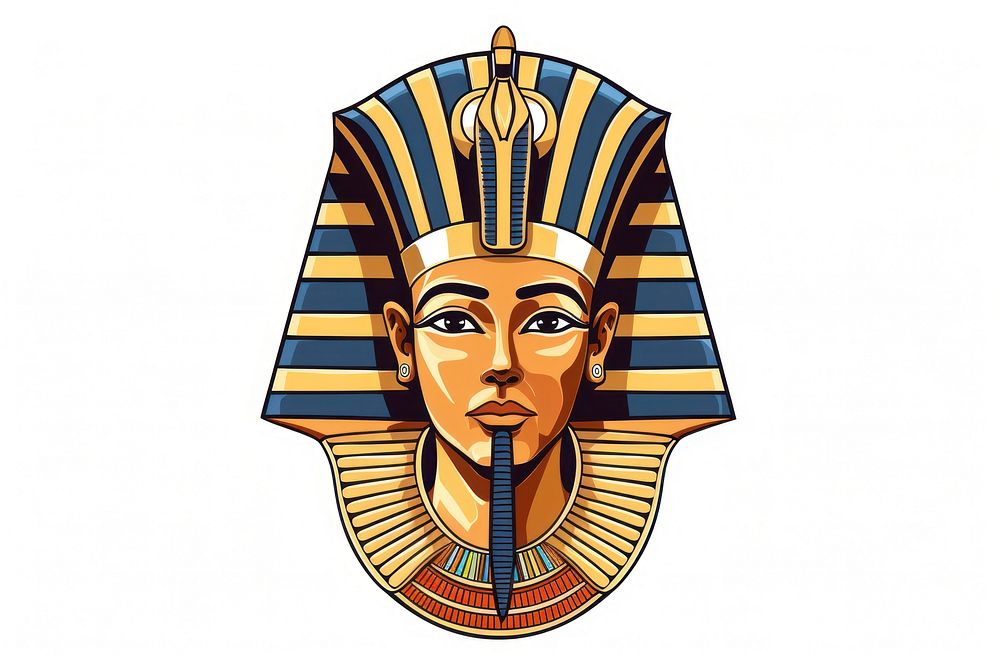 Egypt head representation creativity. AI generated Image by rawpixel.