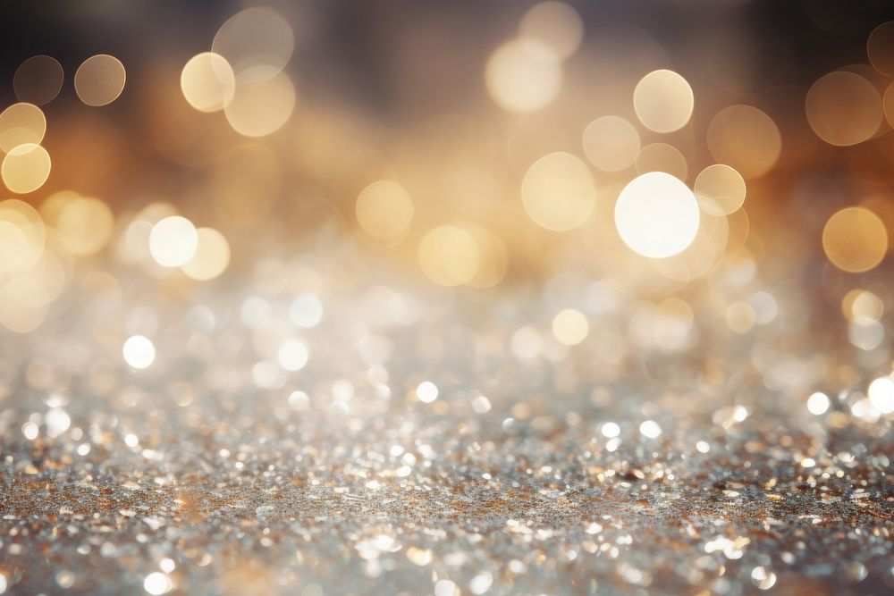 Silver background glitter backgrounds light. AI generated Image by rawpixel.