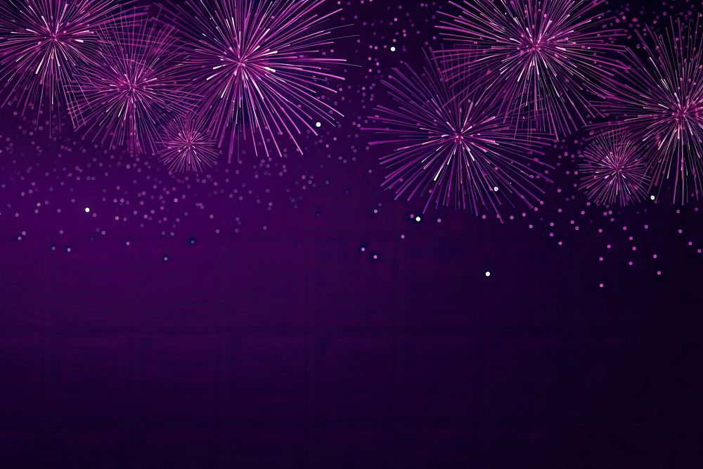 Firework fireworks purple backgrounds. AI generated Image by rawpixel.