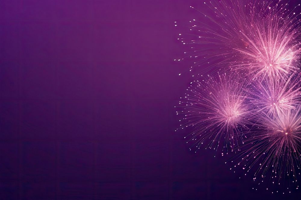 Firework fireworks purple backgrounds. AI generated Image by rawpixel.