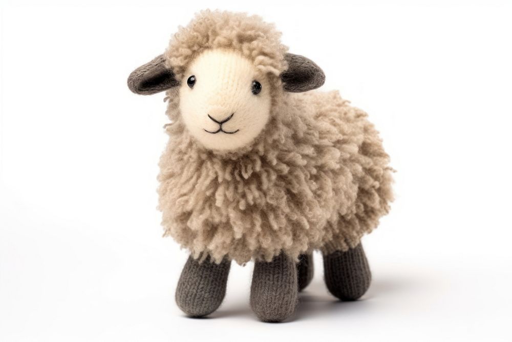 Sheep animal toy livestock. AI generated Image by rawpixel.