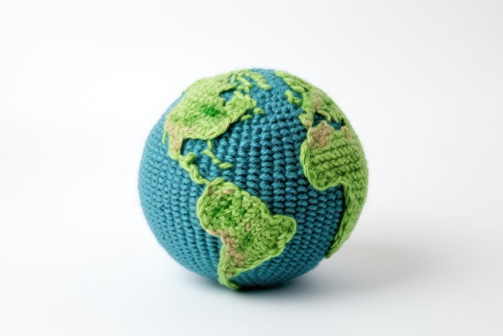 Earth sphere planet globe. AI generated Image by rawpixel.