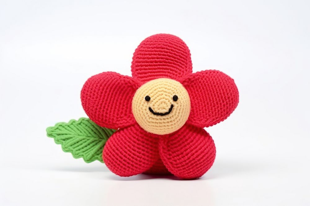 Flower toy plush cute. AI generated Image by rawpixel.