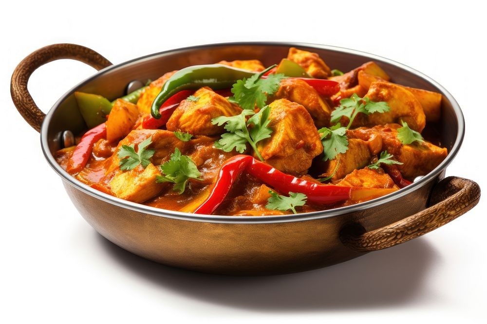 Indian food curry meat dish. AI generated Image by rawpixel.