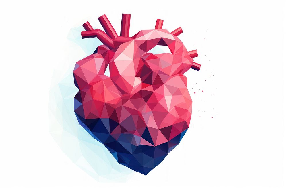 Medical heart creativity cartoon circle. AI generated Image by rawpixel.