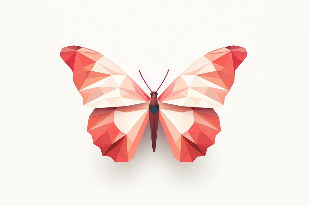 Butterfly art origami animal. AI generated Image by rawpixel.