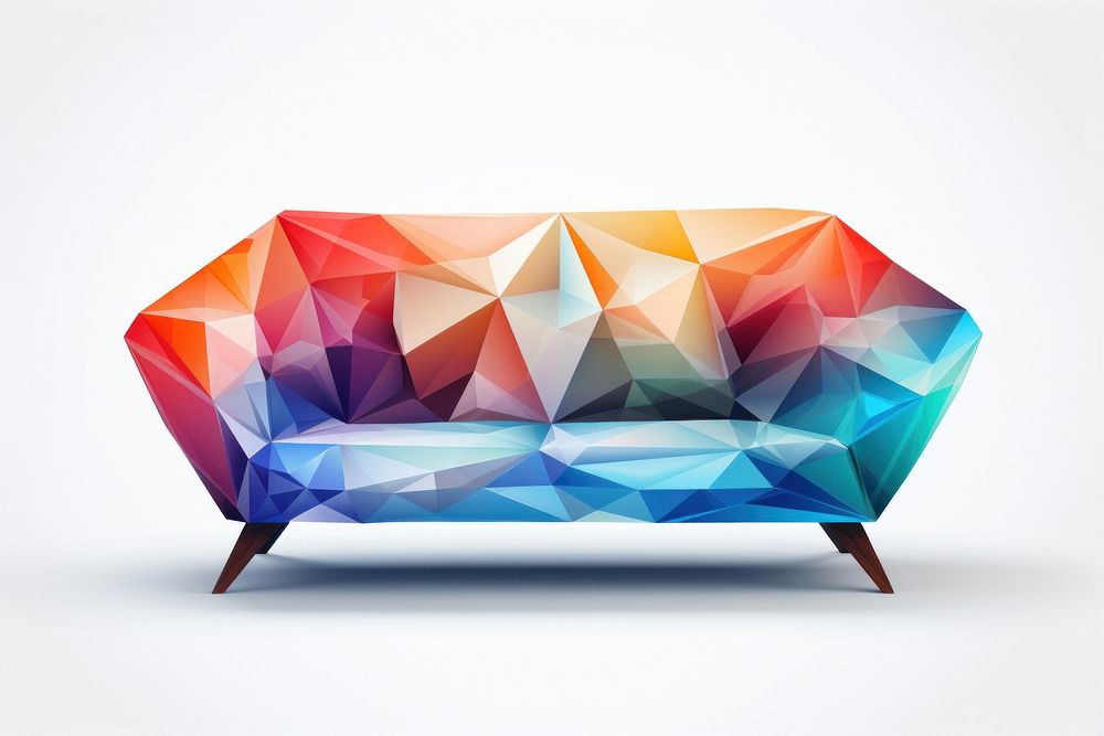 Sofa art furniture creativity. AI generated Image by rawpixel.