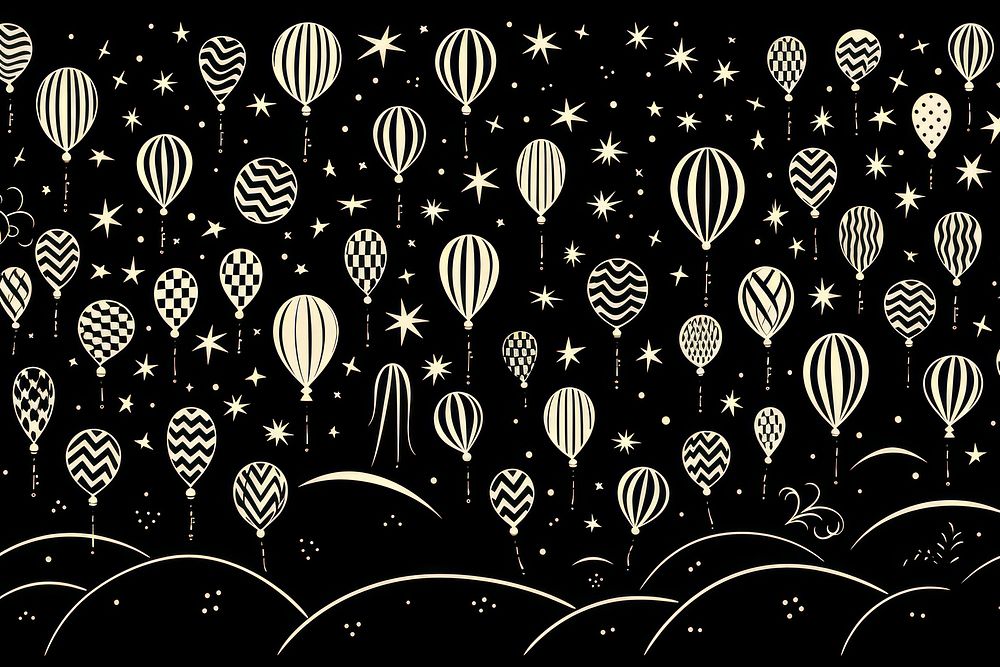 Party balloons backgrounds celebration pattern. AI generated Image by rawpixel.
