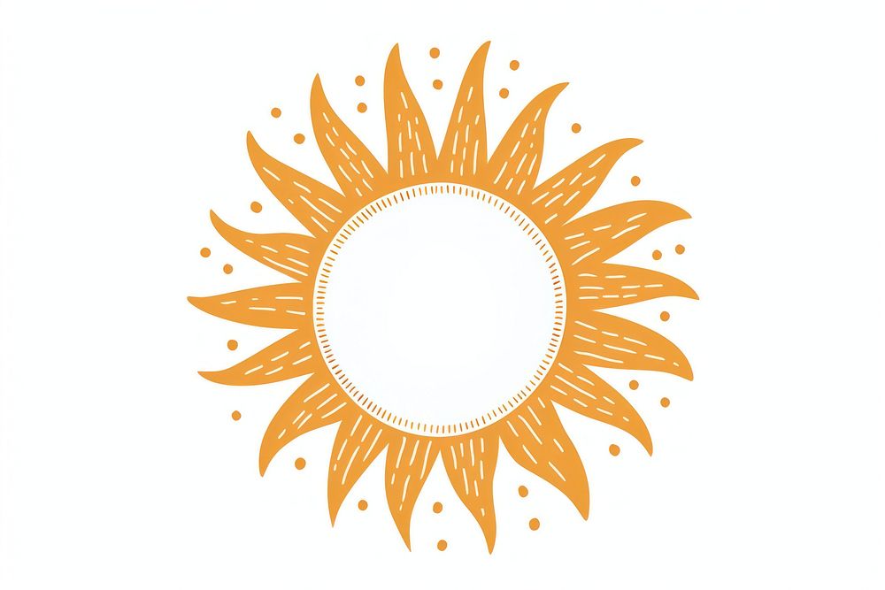 Simple sun sunflower astronomy outdoors. AI generated Image by rawpixel.