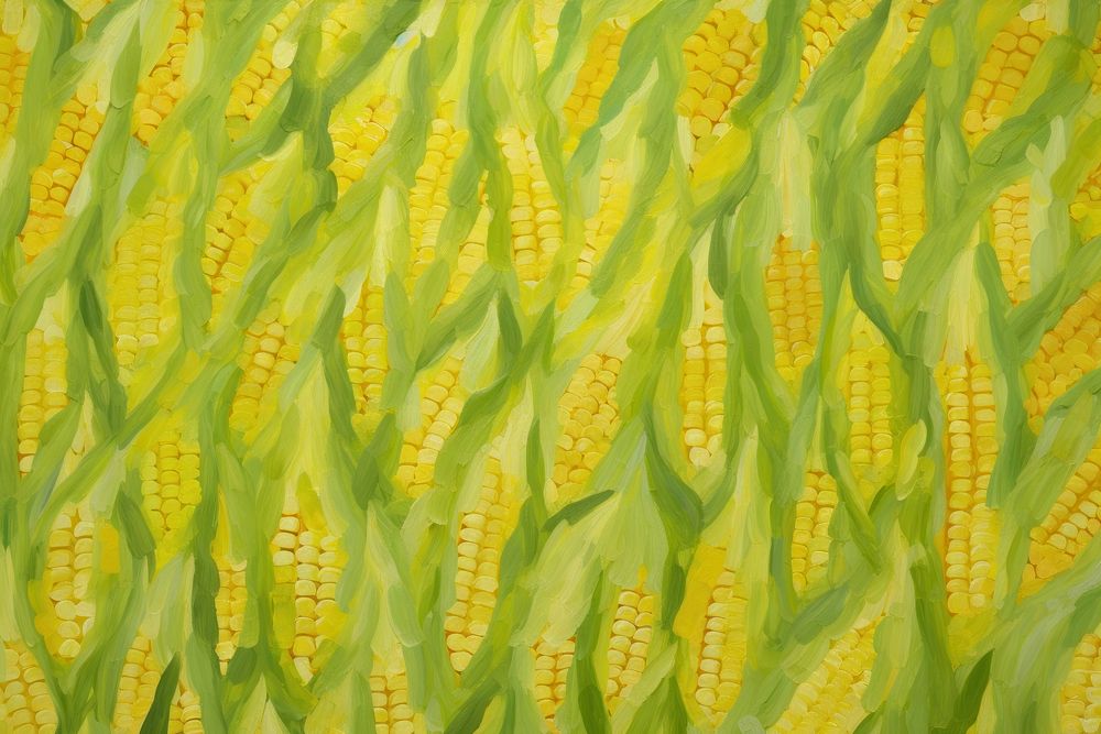Corn pattern backgrounds plant food. AI generated Image by rawpixel.