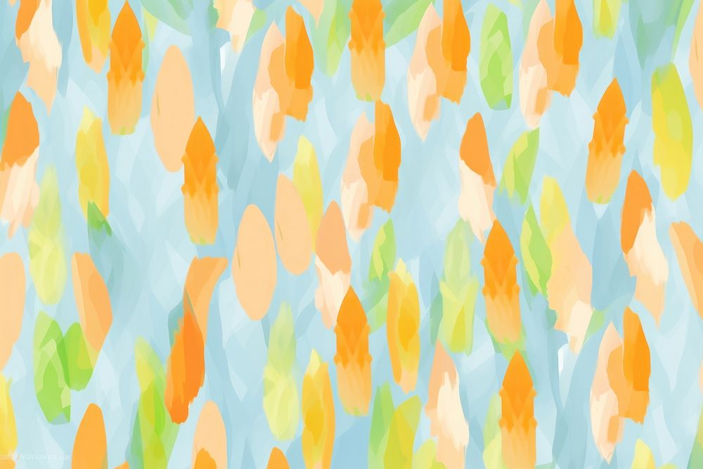 Carrot pattern backgrounds repetition abstract. AI generated Image by rawpixel.