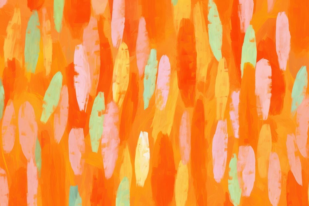 Carrot pattern backgrounds painting creativity. | Free Photo