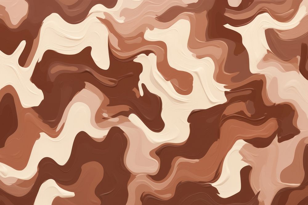 Chocolate pattern backgrounds camouflage textured. AI generated Image by rawpixel.