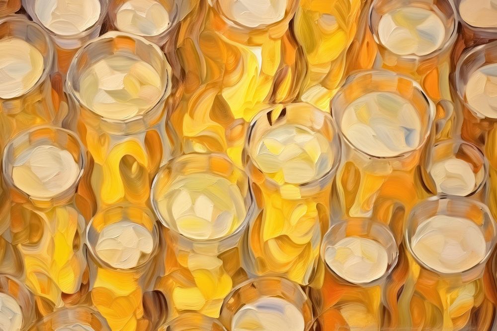 Beer pattern backgrounds glass drink. AI generated Image by rawpixel.