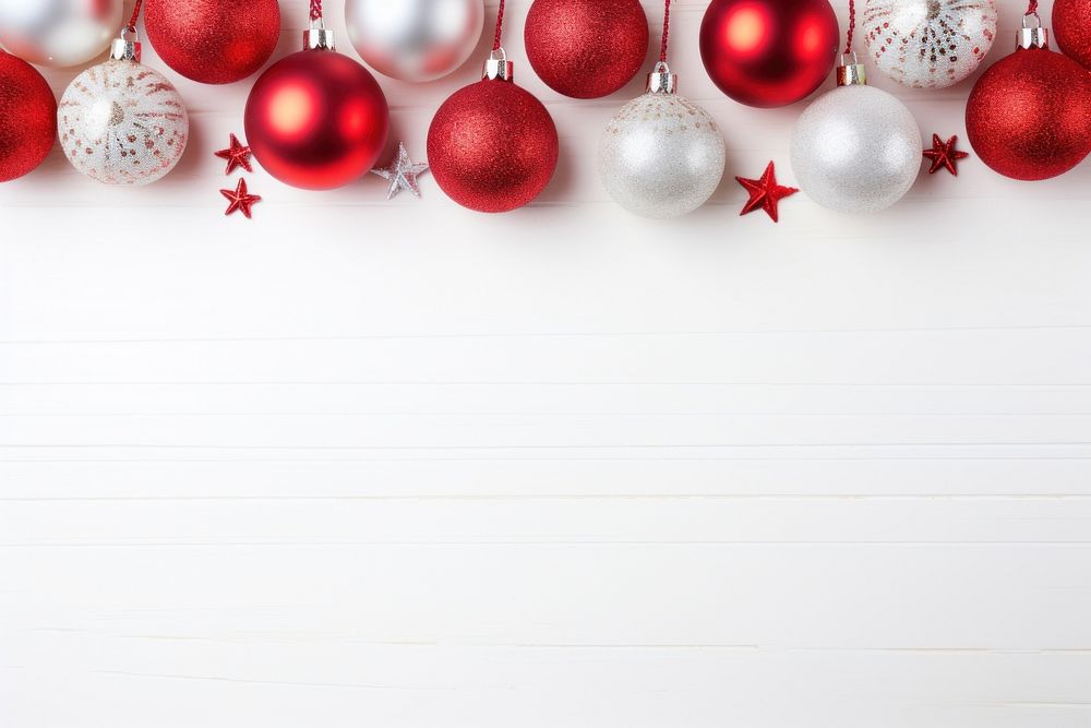 Christmas ornament border backgrounds celebration accessories. AI generated Image by rawpixel.