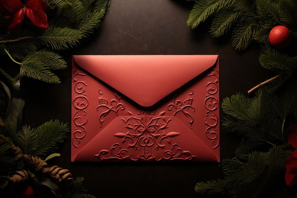 Christmas letter christmas paper mail. AI generated Image by rawpixel.