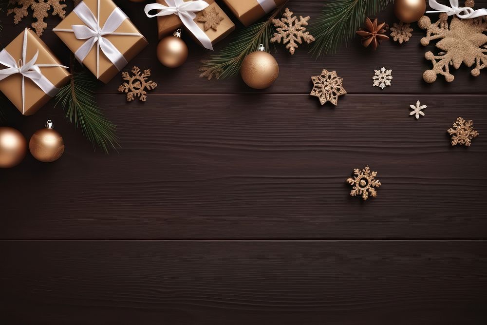 Blank space christmas backgrounds decoration. AI generated Image by rawpixel.
