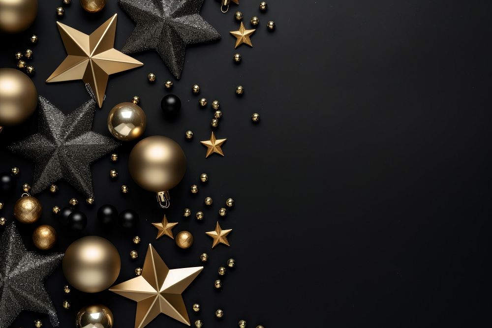 Blank space decoration christmas black. AI generated Image by rawpixel.