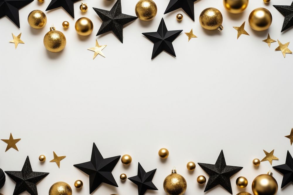 Blank space gold decoration christmas. AI generated Image by rawpixel.