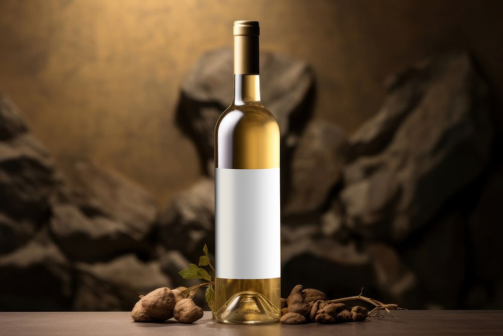 Wine bottle, alcoholic drink packaging