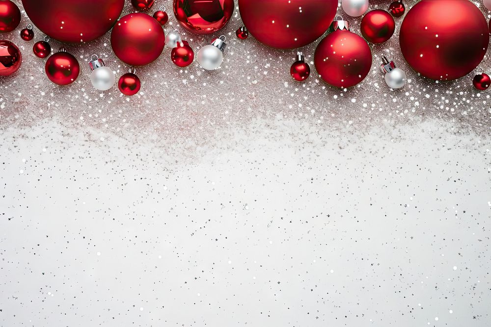 Christmas ornament frame backgrounds christmas snow. AI generated Image by rawpixel.