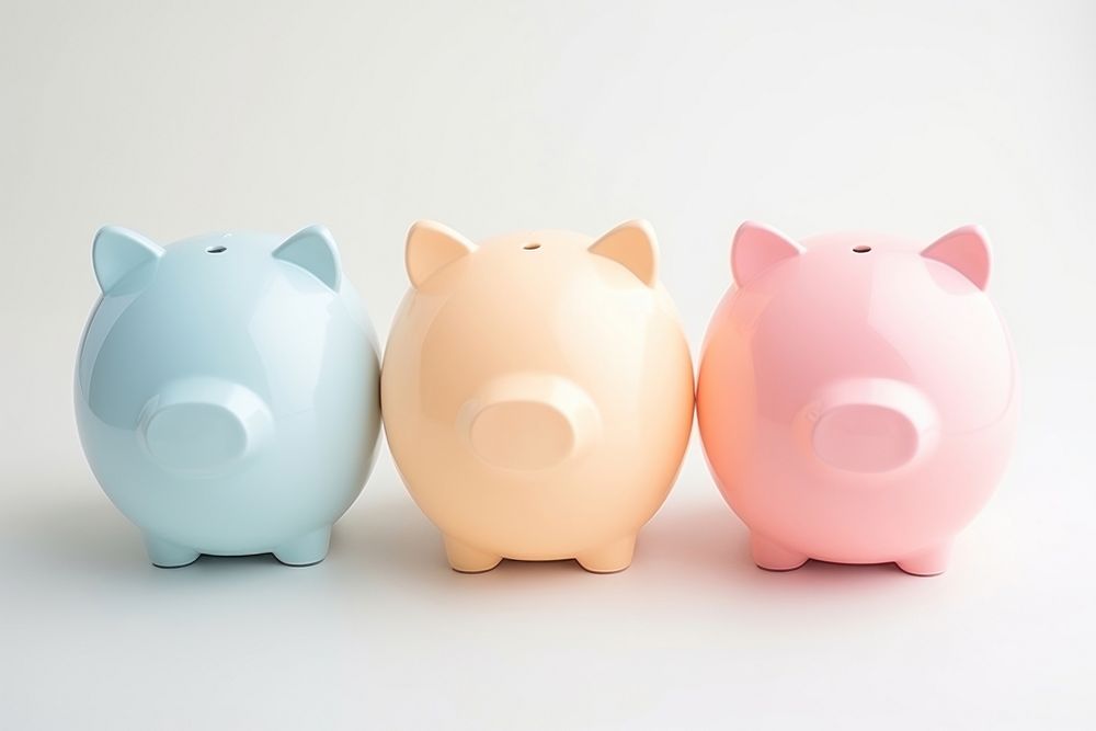 Piggy bank representation investment currency. AI generated Image by rawpixel.