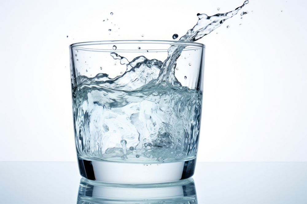 Water glass refreshment freshness. AI generated Image by rawpixel.