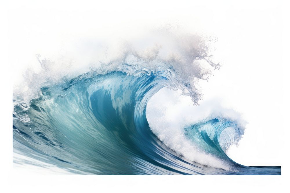 Nature ocean wave sea. AI generated Image by rawpixel.