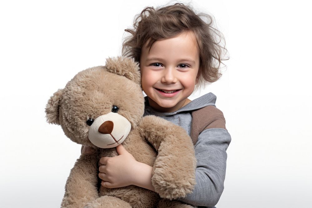Teddy bear portrait holding photo. AI generated Image by rawpixel.