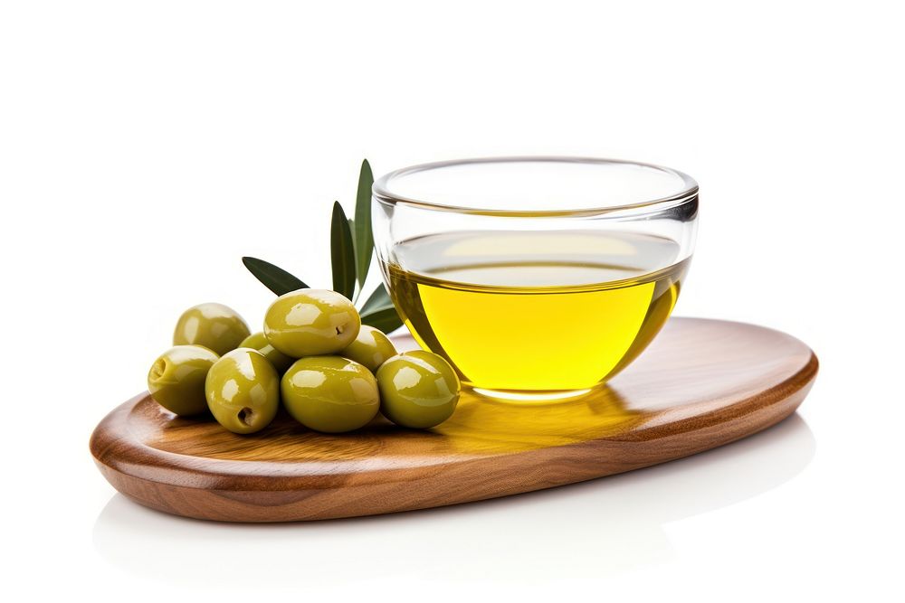 Olive drink food white background. AI generated Image by rawpixel.