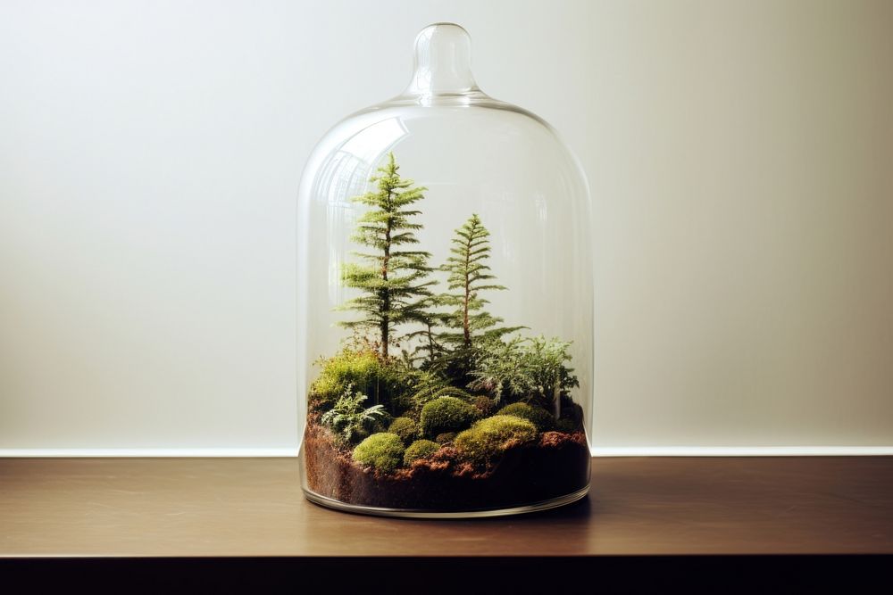 Terrarium plant tree transparent. AI generated Image by rawpixel.