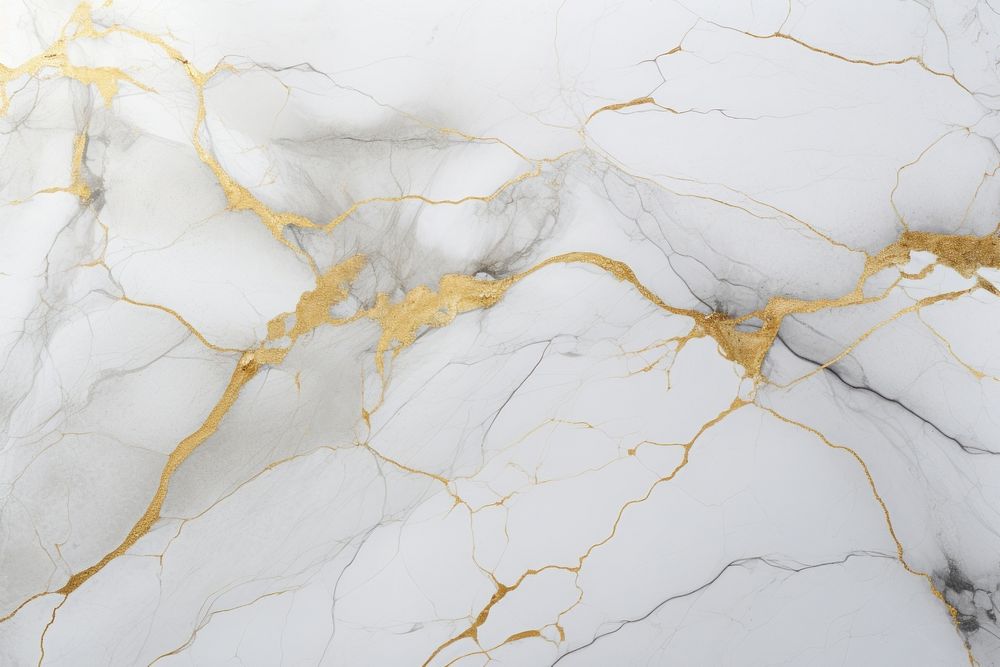 White with gold line marble cracked backgrounds. 