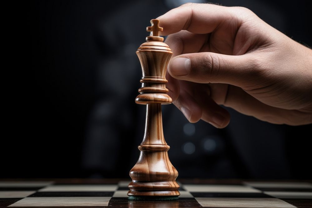 King chess piece game hand Free Photo rawpixel