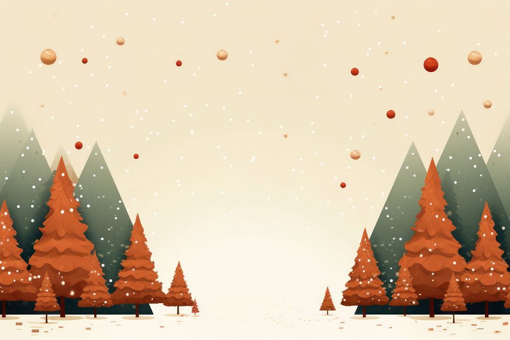 Christmas backgrounds outdoors tranquility. AI generated Image by rawpixel.
