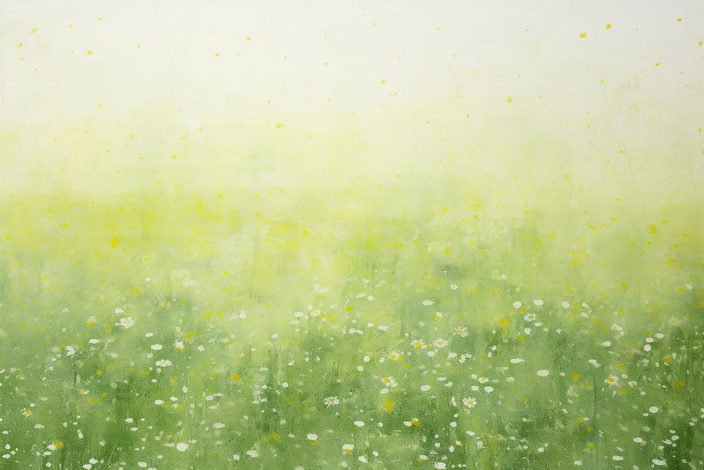 Impression daisy field backgrounds textured outdoors. AI generated Image by rawpixel.
