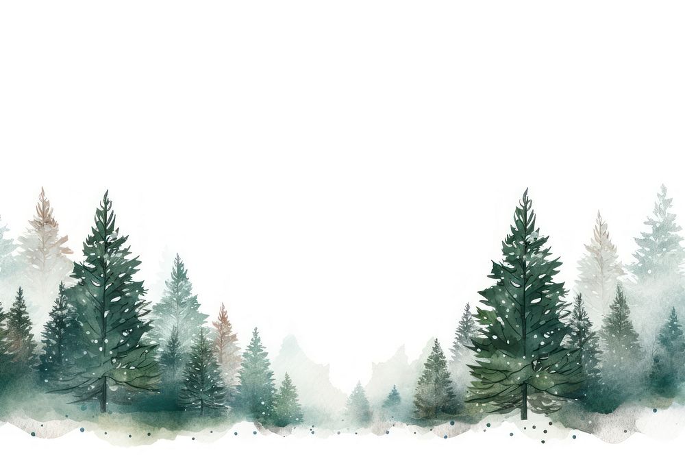 Christmas trees backgrounds outdoors nature. AI generated Image by rawpixel.