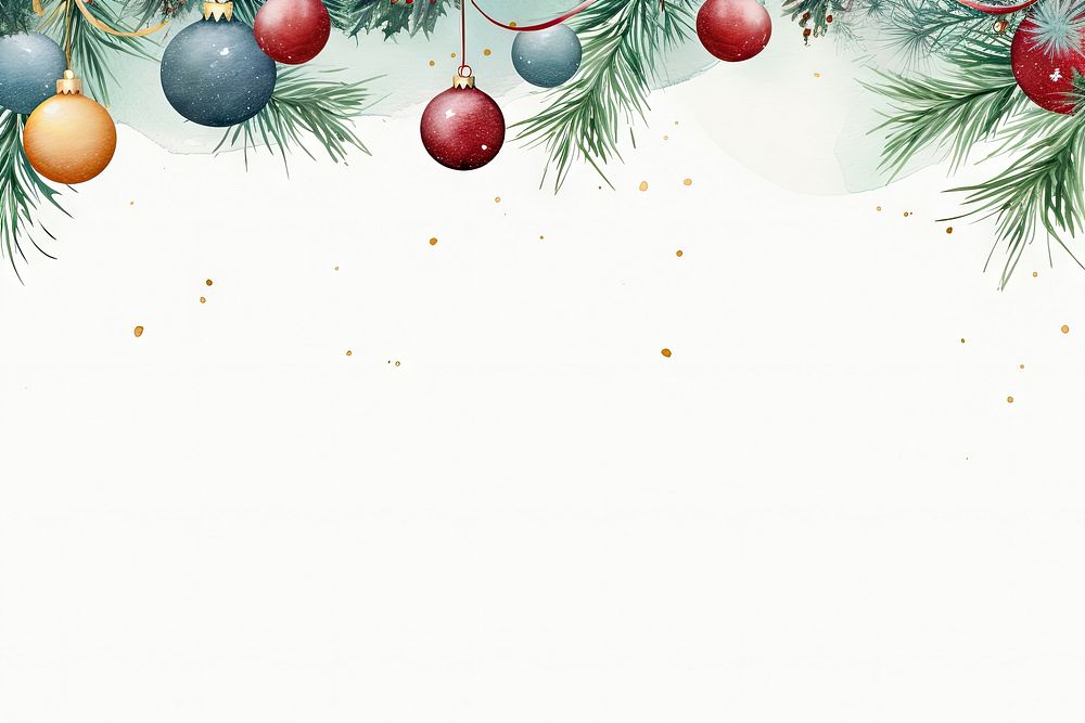 Christmas baubles Decoration decoration plant tree. AI generated Image by rawpixel.