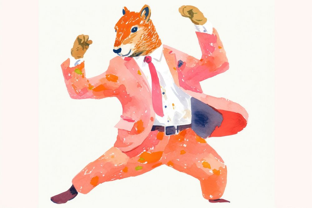 Suit art representation creativity. AI generated Image by rawpixel.