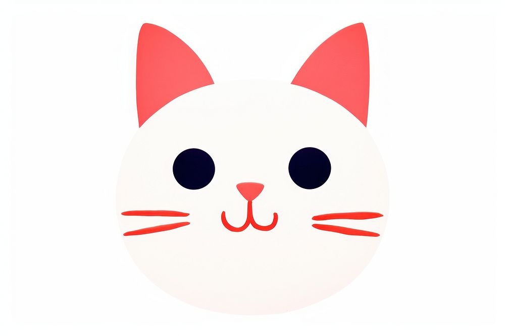 Cat animal mammal face. AI generated Image by rawpixel.