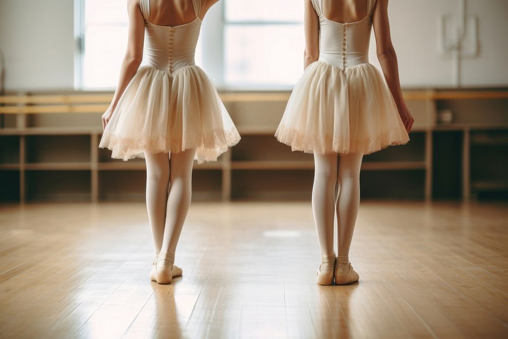 Ballet dance class dancing shoe entertainment. AI generated Image by rawpixel.