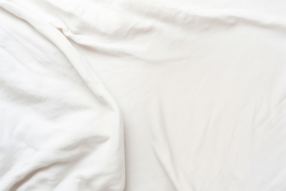 White bed sheet blanket linen backgrounds. AI generated Image by rawpixel.