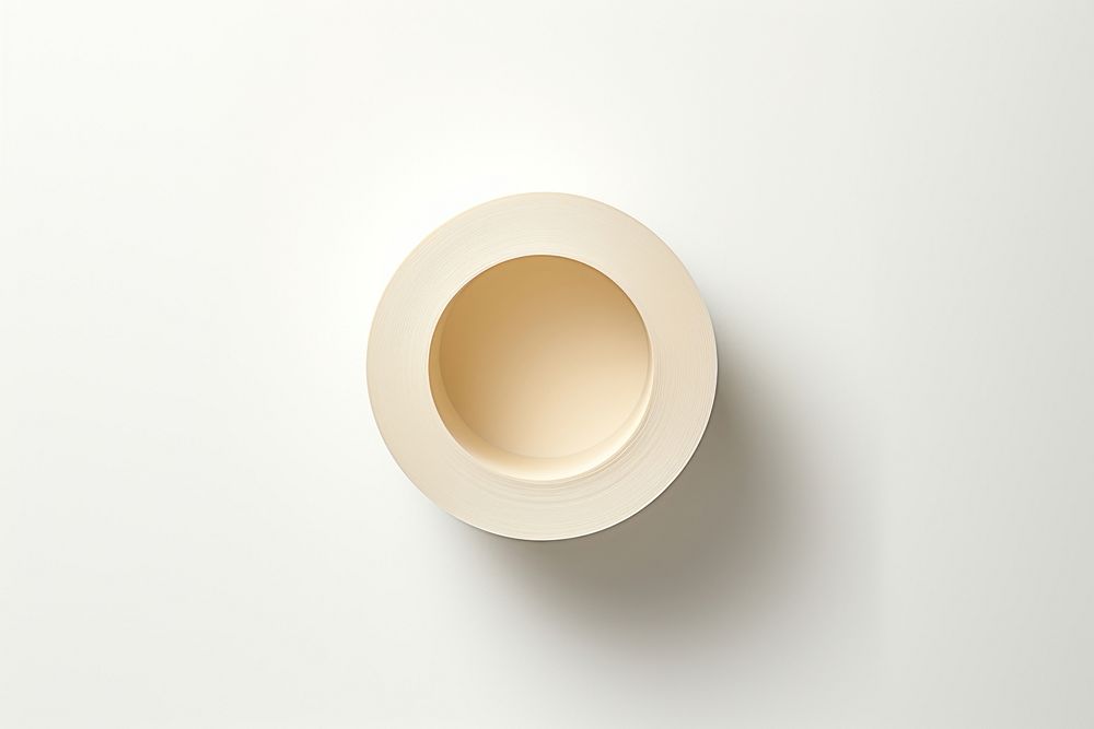 A tape roll cup simplicity porcelain. AI generated Image by rawpixel.