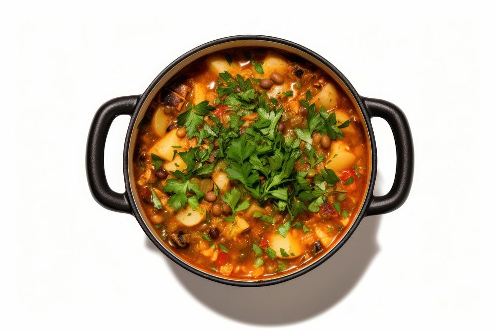 Curry food stew soup. AI generated Image by rawpixel.