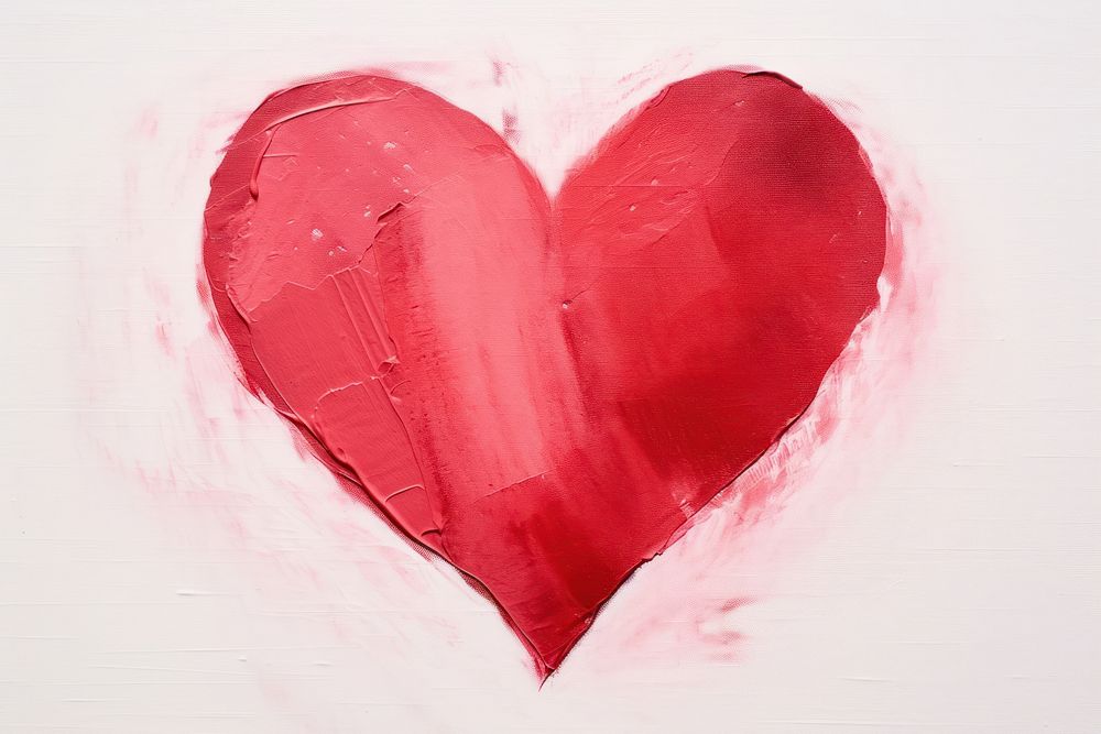 Heart backgrounds paint creativity. AI generated Image by rawpixel.