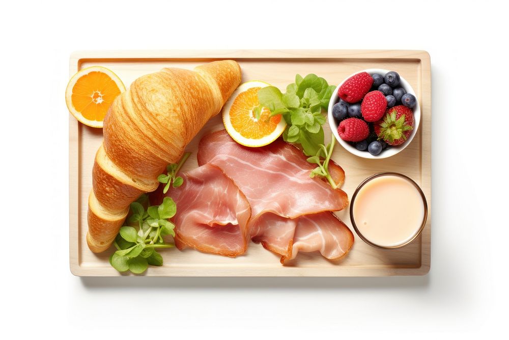 A brunch tray lunch food meal. AI generated Image by rawpixel.